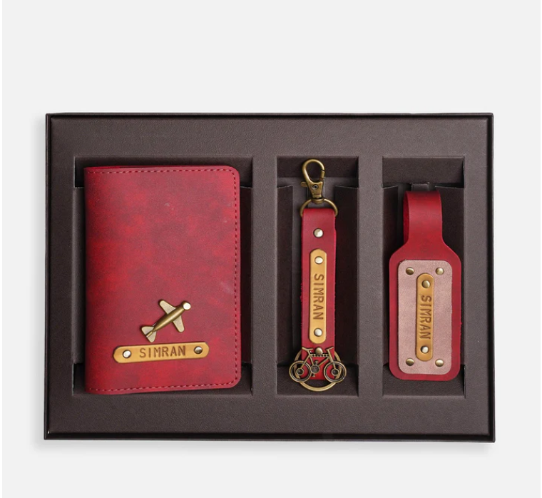 Buy Red Mini Travel Hamper Online