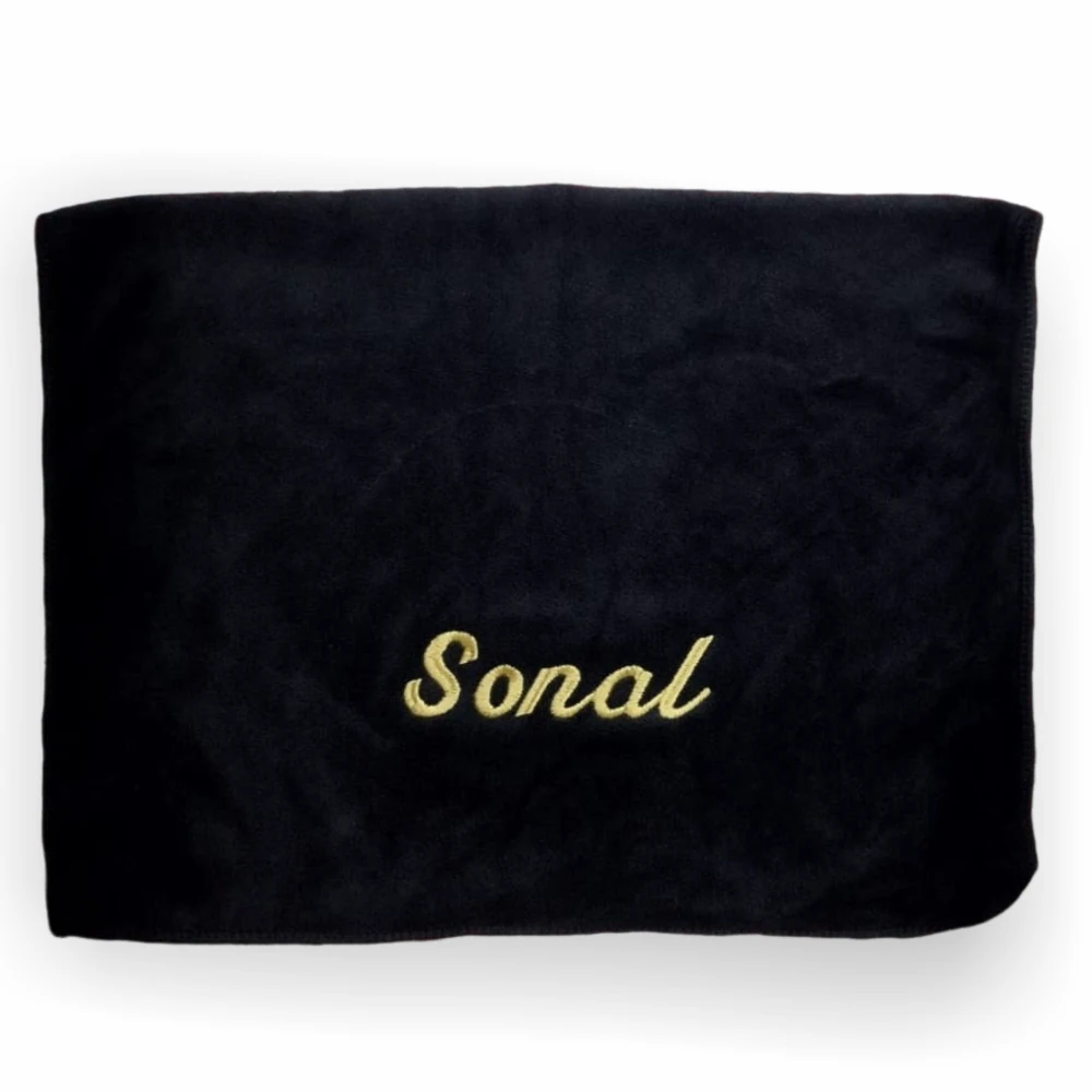 Microfiber Bath Towel and Hand Towel Embroidered