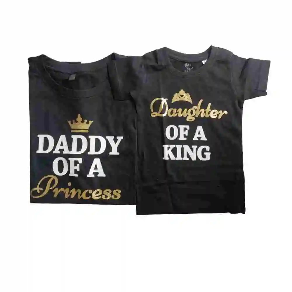 Buy Daddy of a Princess and Daughter of a King T-shirt