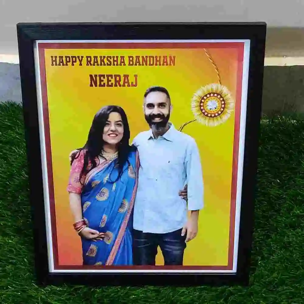 Order Personalized Rakhi Frames Online for Brother and Sister India