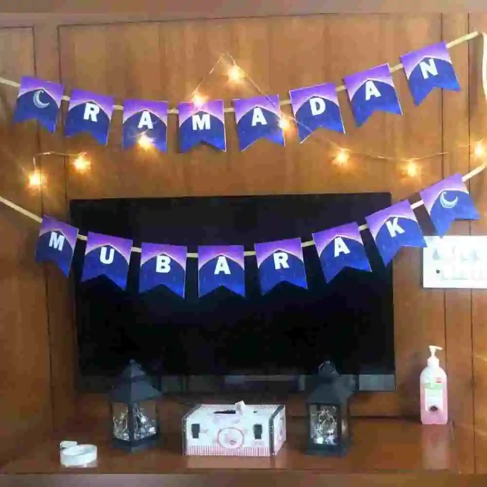 Order Ramadan Eid Mubarak Banner Decoration Online for Festive Setup