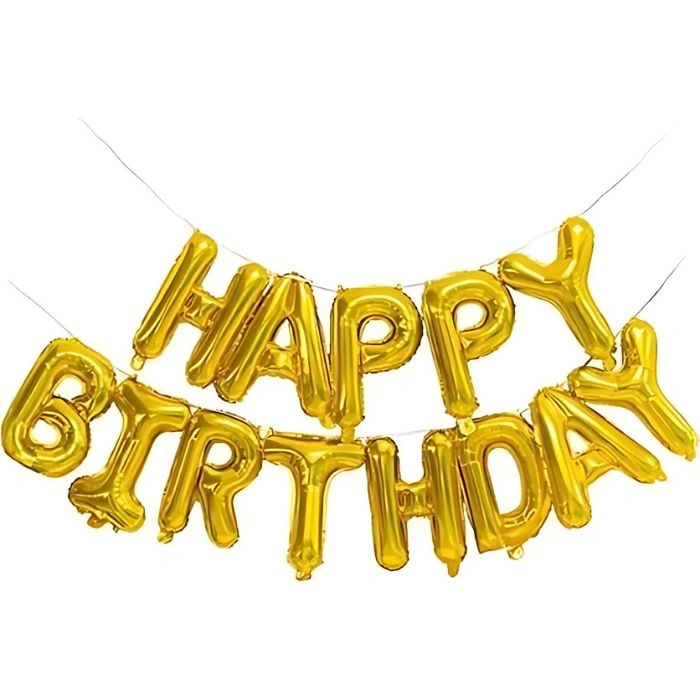 Order Birthday foil balloons online for birthday party decoration